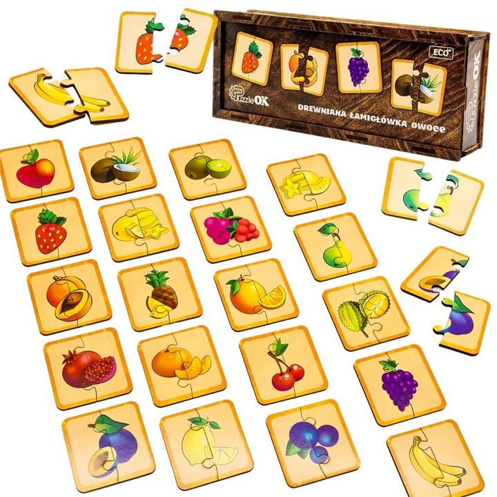 Produktbild PuzzleOk Holzpuzzle Denksportaufgabe Haustiere (40 Teile)