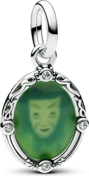 Immagine prodotto Pandora Disney Schneewittchen Zauberspiegel Charm Anhänger (Argento 925, Smalto)