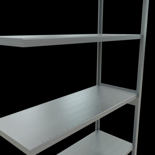 Actual product image Schulte Lagertechnik MULTIplus250 boltless add-on bay system with length bolts