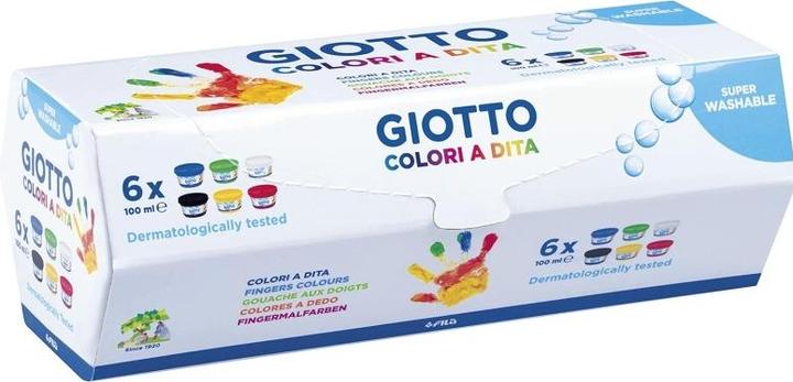 Produktbild Giotto Fingermalfarben (Mehrfarbig, 100 ml)