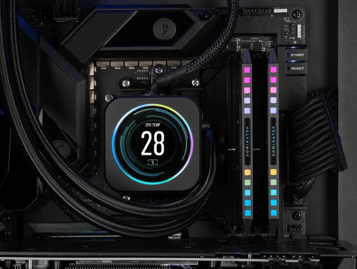 Produktbild Corsair Dominator Platinum RGB (2 x 32GB, 6000 MHz, DDR5-RAM, DIMM)