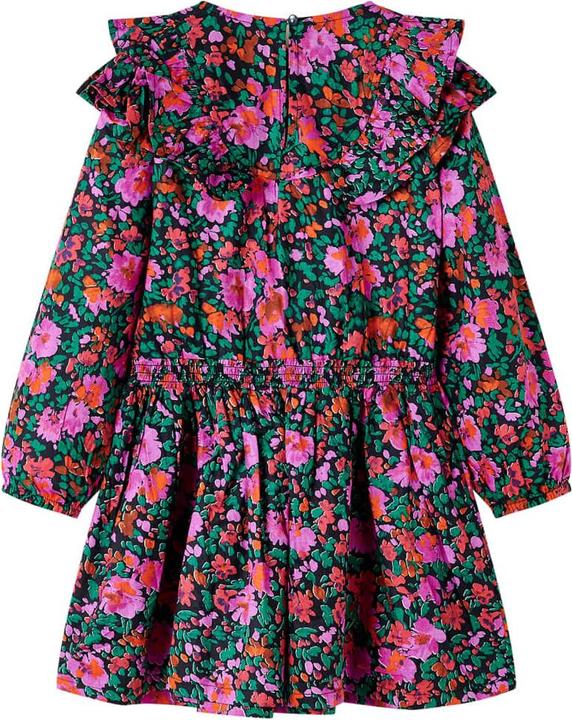Produktbild VidaXL Kinderkleid mit Langen Ärmeln Knallrosa 92,Material: 95 (92)