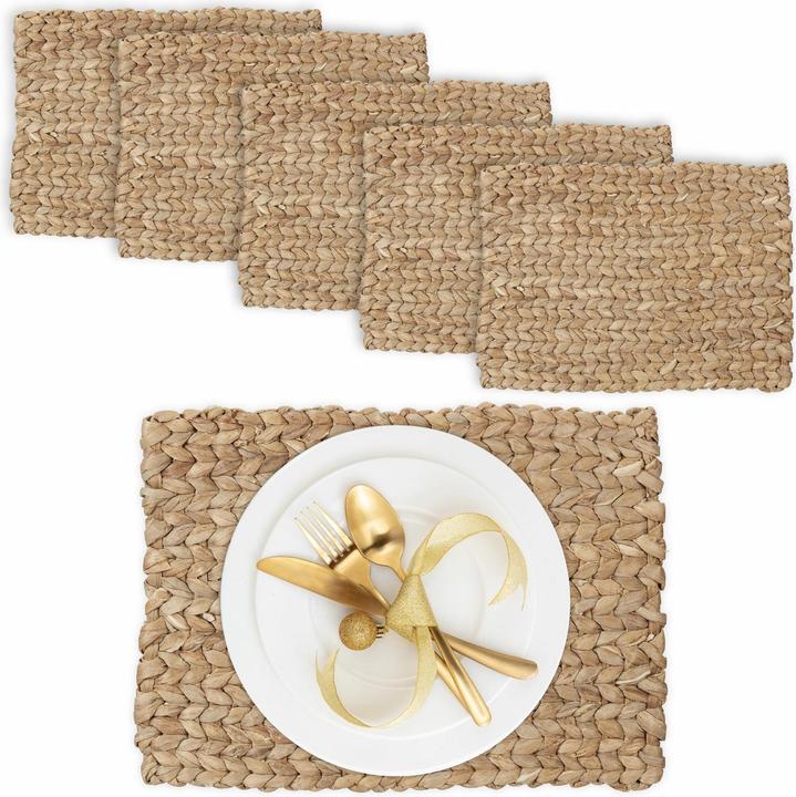 Actual product image Relaxdays Cutlery Tray 5 Compartments, Pack of 2