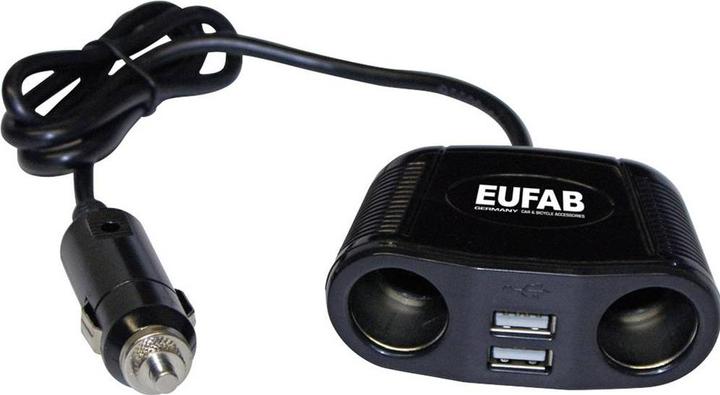 Actual product image Eufab Car socket 4 in 1