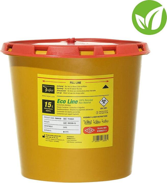 Immagine prodotto Teqler Raccoglitore a canula Eco Line da 1,5 litri