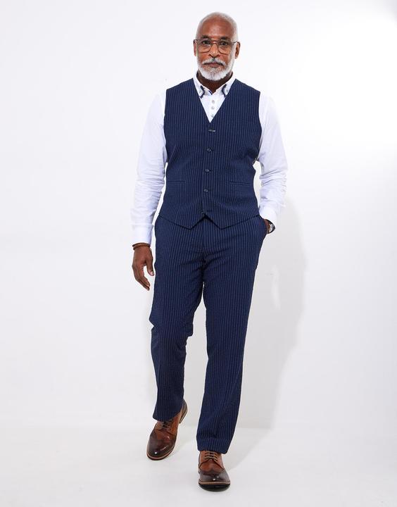 Immagine prodotto Joe Browns Pinstripe Seersucker Suit Waistcoat (Banda radio 38 (2600 MHz))