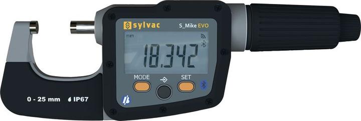 Sylvac Bügelmessschraube S Mike EVO Smart Bluetooth®
