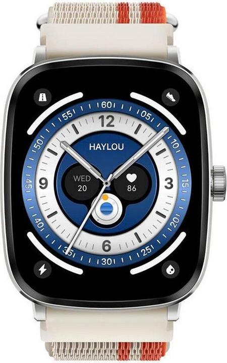 Actual product image Haylou Smartwatch RS5 (srebrny)