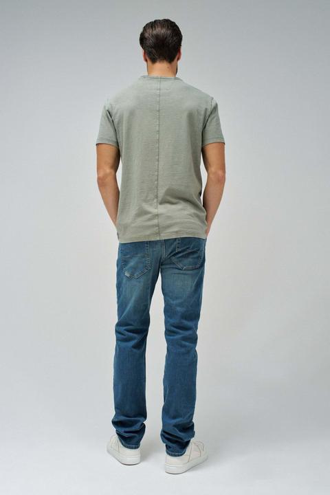 Produktbild Salsa Jeans T-Shirt T-Shirt V Neck Raw Edge Slim Fit (M)