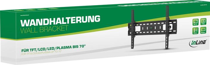 Actual product image InLine wall mount, tiltable, 81-152cm (32-60 inch) (Wall, 60", 75 kg)