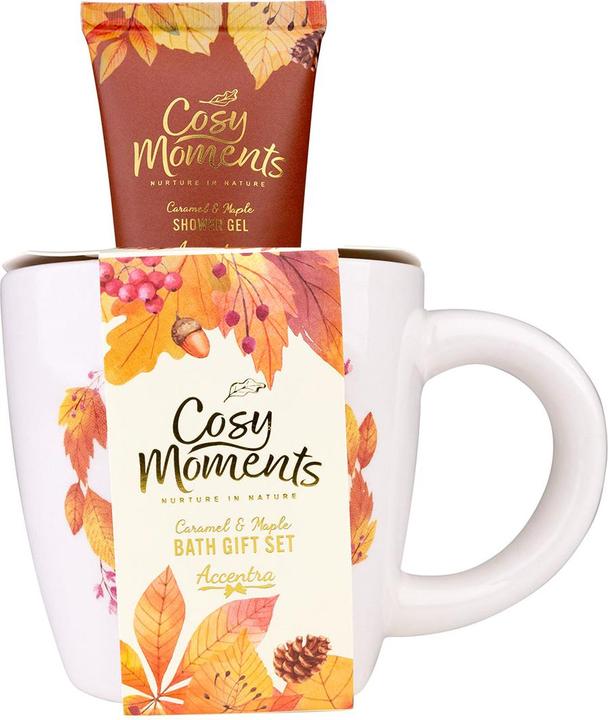 Immagine prodotto Accentra Geschenkset COSY MOMENTS in Keramiktasse, Duft: Caramel & Maple