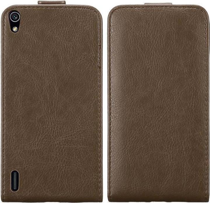 Actual product image Cadorabo Flip like Invisible Cover (Huawei Ascend P7)