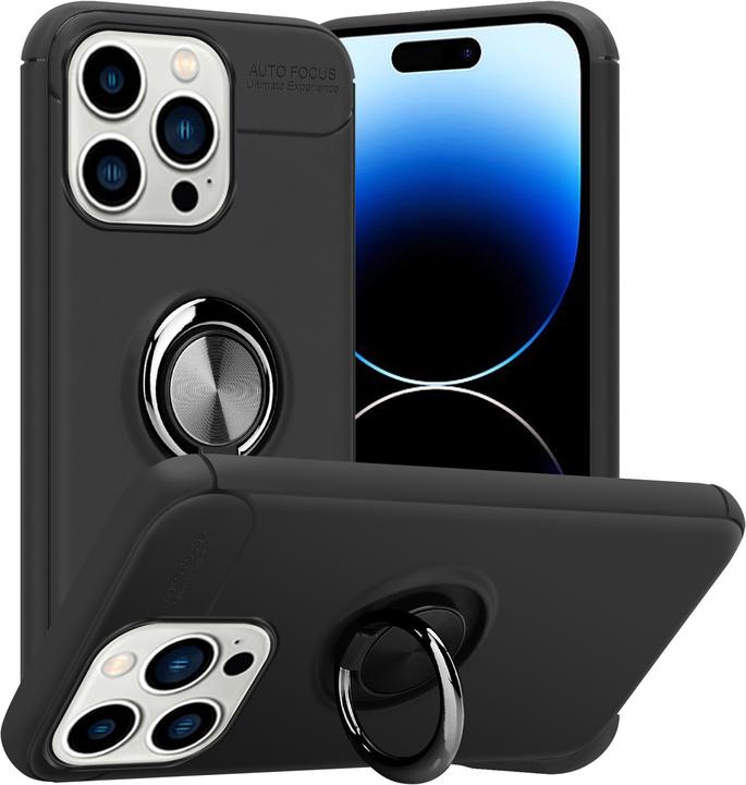 Produktbild Cadorabo Hülle für Apple iPhone 14 PRO MAX im TPU Auto Fokus Style (Apple iPhone 14 Pro Max)