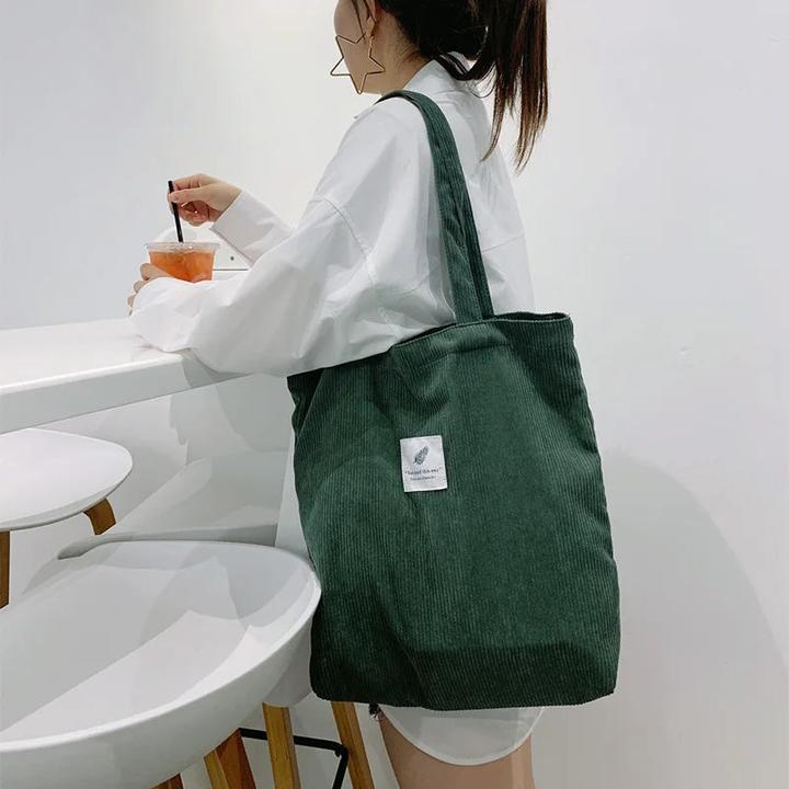 Immagine prodotto Only-Bags.Store Borsa in sughero Borse a tracolla morbide Storage ambientale riutilizzabile Piccolo e grande