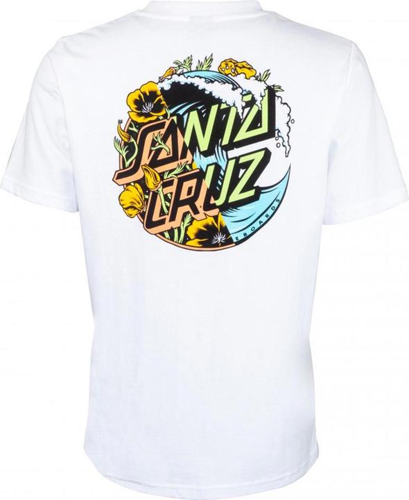 Actual product image Santa Cruz Wave Dot Splice T-Shirt (XS)