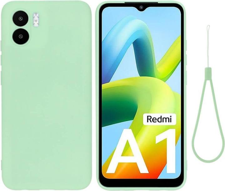 Actual product image Cover-Discount Xiaomi Redmi A2 / A1 - Silicone Rubber Case Green (Xiaomi Redmi A2, KXD A1)