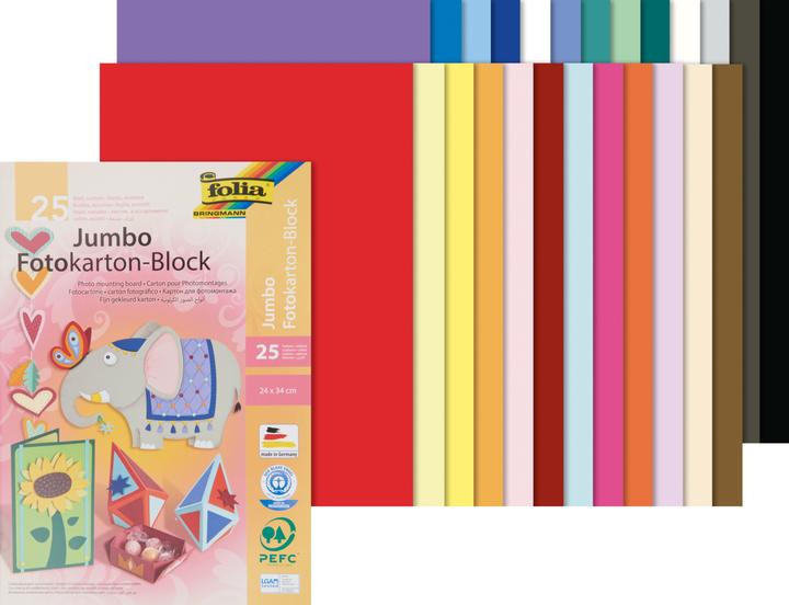 Actual product image Folia Photo cardboard block (300 g/m², 25 x)