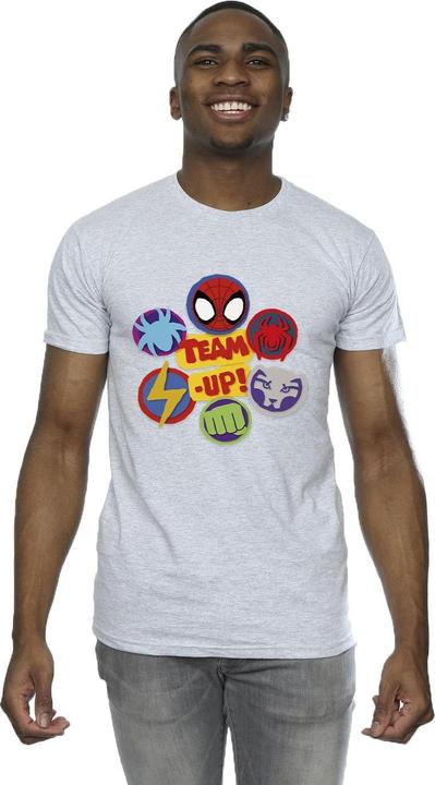 Immagine prodotto Spidey And His Amazing Friends Team Up Maglietta Uomo (XL)