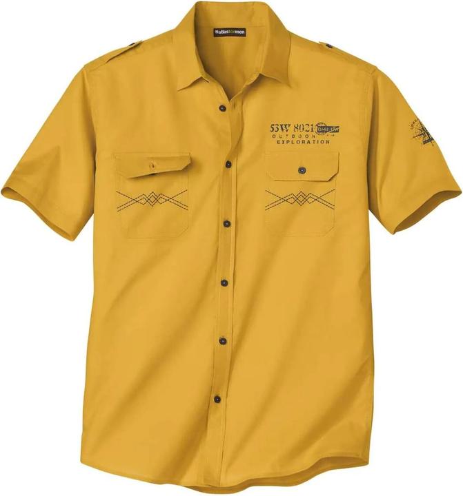 Atlas For Men Popeline Pilot Hemd (XXL)