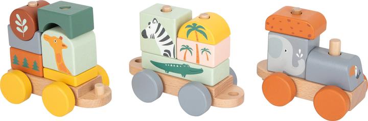 Actual product image small foot Wooden train safari