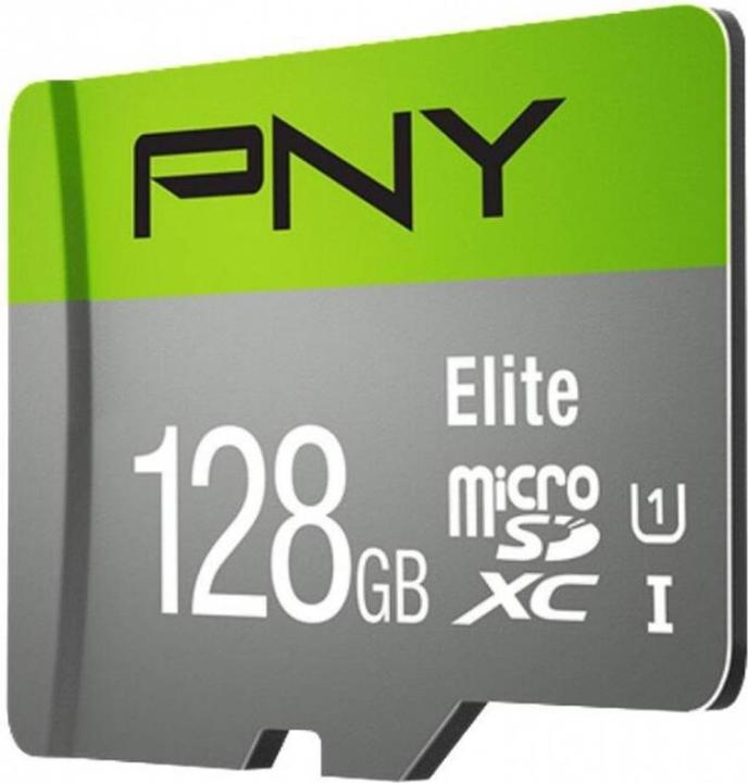 PNY Elite (128 GB, microSDXC, U1, UHS-I)