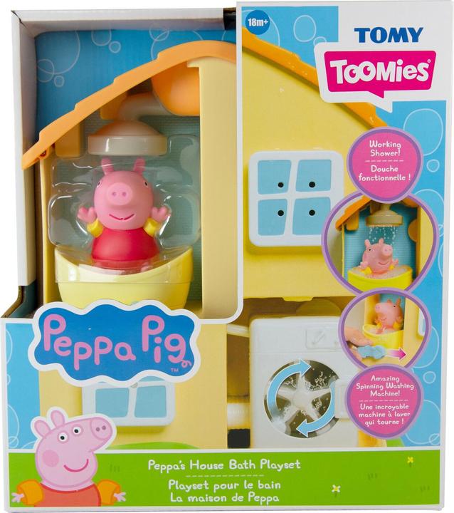 Actual product image Tomy Peppa's bathhouse