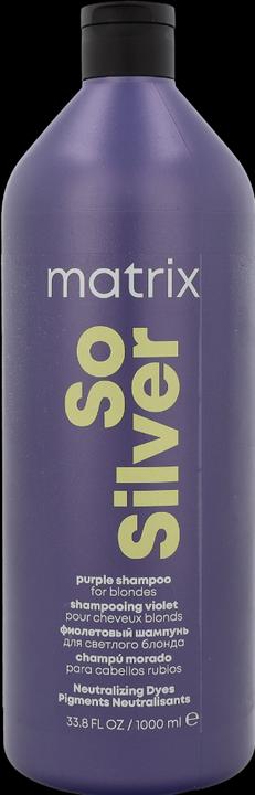 Actual product image Matrix Total Results So Silver Color Obsessed (1000 ml, Liquid shampoo)