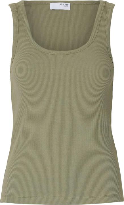Selected Femme Rippmuster Baumwoll Tanktop (XL)
