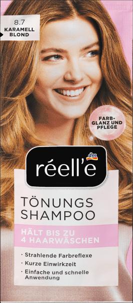 Produktbild Réell‘e Tönungsshampoo Karamellblond 8.7