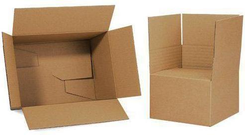 Actual product image Transpak Carton 1-wall dimensions 350x300x90mm quality 1.3B brown Fefco 0711 Autom. base brown (20 x)