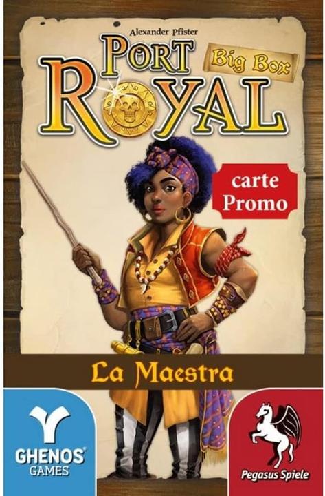 Immagine prodotto Ghenos Games Port Royal - La Maestra (carta promo)
