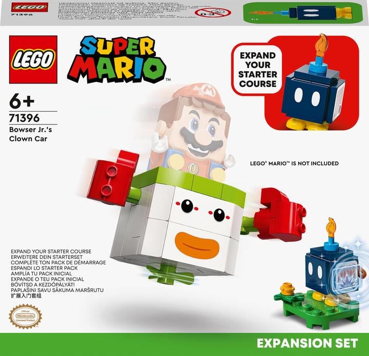 Actual product image LEGO Bowser Jr's Clown Carriage - Expansion Set (71396, LEGO Super Mario)