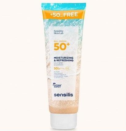 Actual product image Sensilis Fotoprotector Gel Cream SPF50+ 250ml (Suntan cream, SPF 50+, 250 ml)