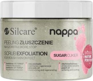 Actual product image Silcare Nappa Natural Exfoliating Peeling For Rough Skin 350ml (Exfoliation, 350 ml)
