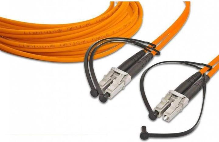 Actual product image Lightwin LWL Duplex Patch Cable (CAT7, 2 m)