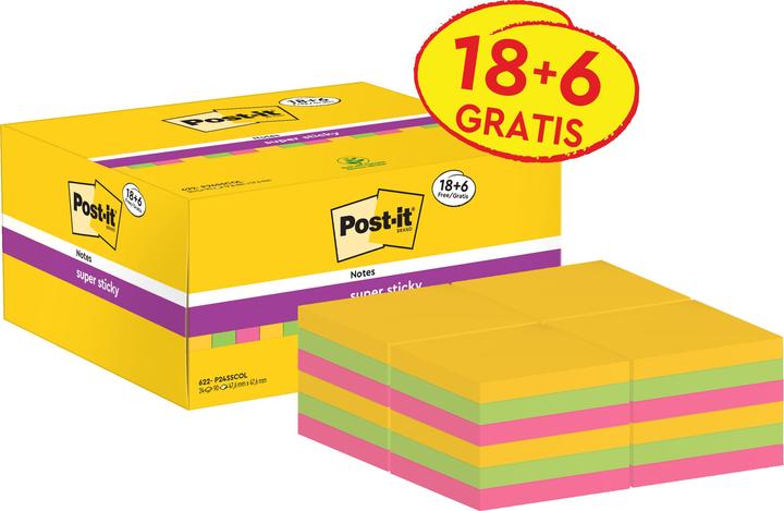 Produktbild Post-it Super Sticky (48 x 48 mm)