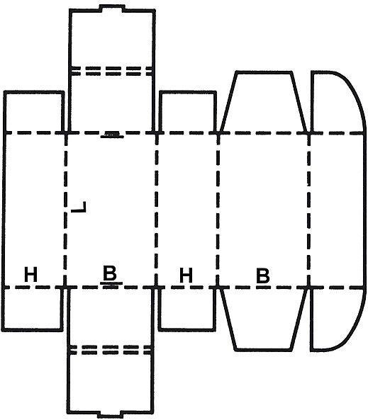 Immagine prodotto kaiserkraft Scatole fustellate con chiusura a pressione, FEFCO 0427 (100 x)