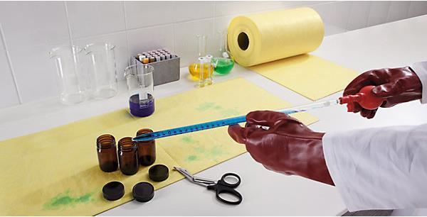 Produktbild kaiserkraft PRO Bindevlies für Chemikalien (100 Stk.)