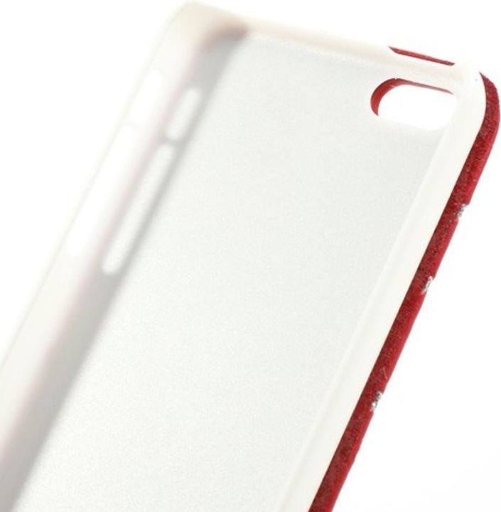 Produktbild König Design Schutzhülle Handy Case für Handy Apple iPhone 5c Strass Rot (Apple iPhone 5c)