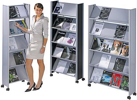 Immagine prodotto kaiserkraft Supporto per brochure di design (A4)