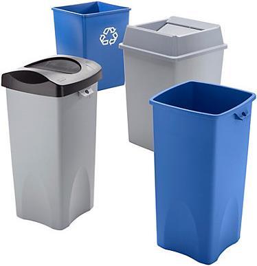 Produktbild Rubbermaid Wertstoffsammler aus Kunststoff (87 l)
