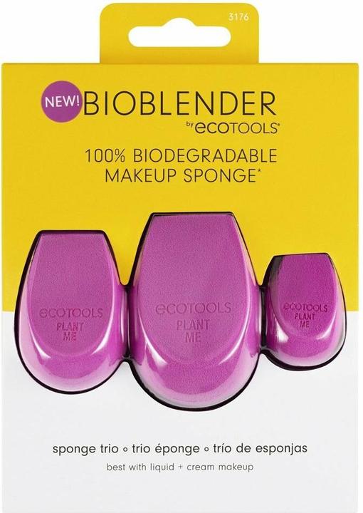 Actual product image EcoTools ECO TOOLS Bioblender Makeup Sponge Trio