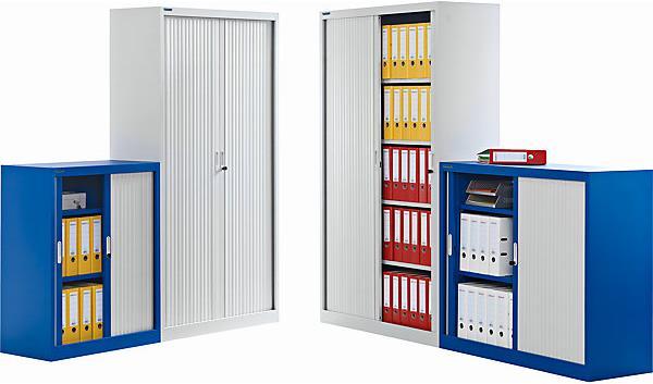 Actual product image eurokraft pro roller shutter cupboard (120 x 45 x 105 cm)