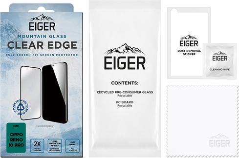 Produktbild Eiger Mountain Glass Clear Edge (1 Stück, Oppo Reno 10 Pro)