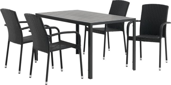 Produktbild JYSK 3779740 Gartentisch Rechteckige Form (80 cm)