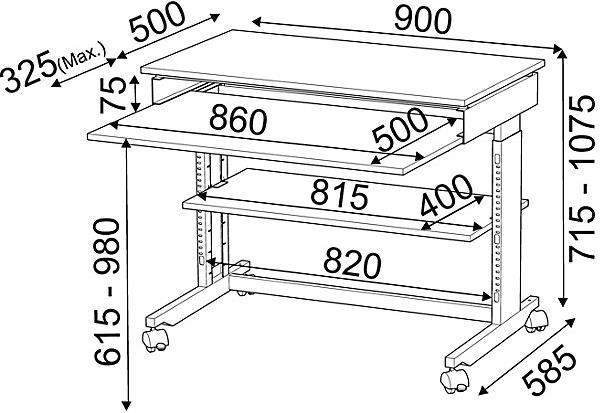 Produktbild Twinco Terminaltisch