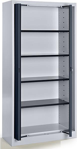Actual product image Mauser Steel cabinet with swing in doors (95 x 42 x 195 cm)