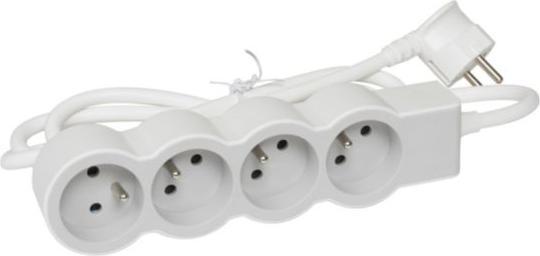 Actual product image NoName Multiprise 4 prises Legrand (Blanc) (4 x)