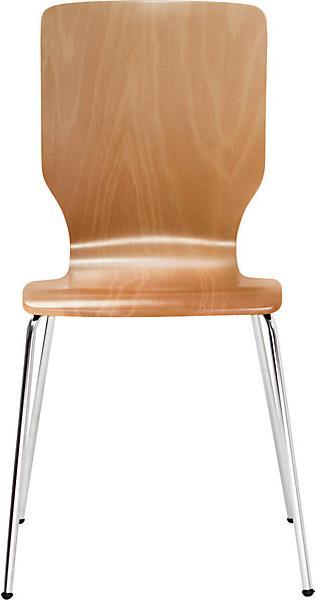 Produktbild kaiserkraft Holz-Schalenstuhl
