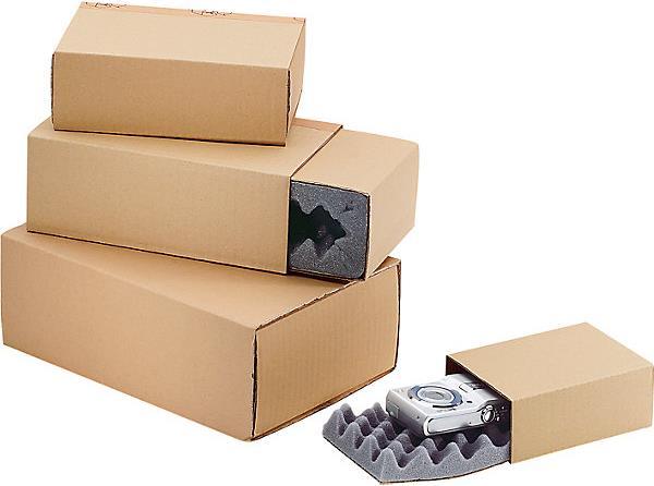 Actual product image kaiserkraft Sliding boxes, inner part FEFCO 0907, outer part FEFCO 0503 (50 Piece)